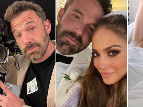 La foto de Ben Affleck exhausto tras su boda que preocupa a sus fans: “no puede ni abrir los ojos”