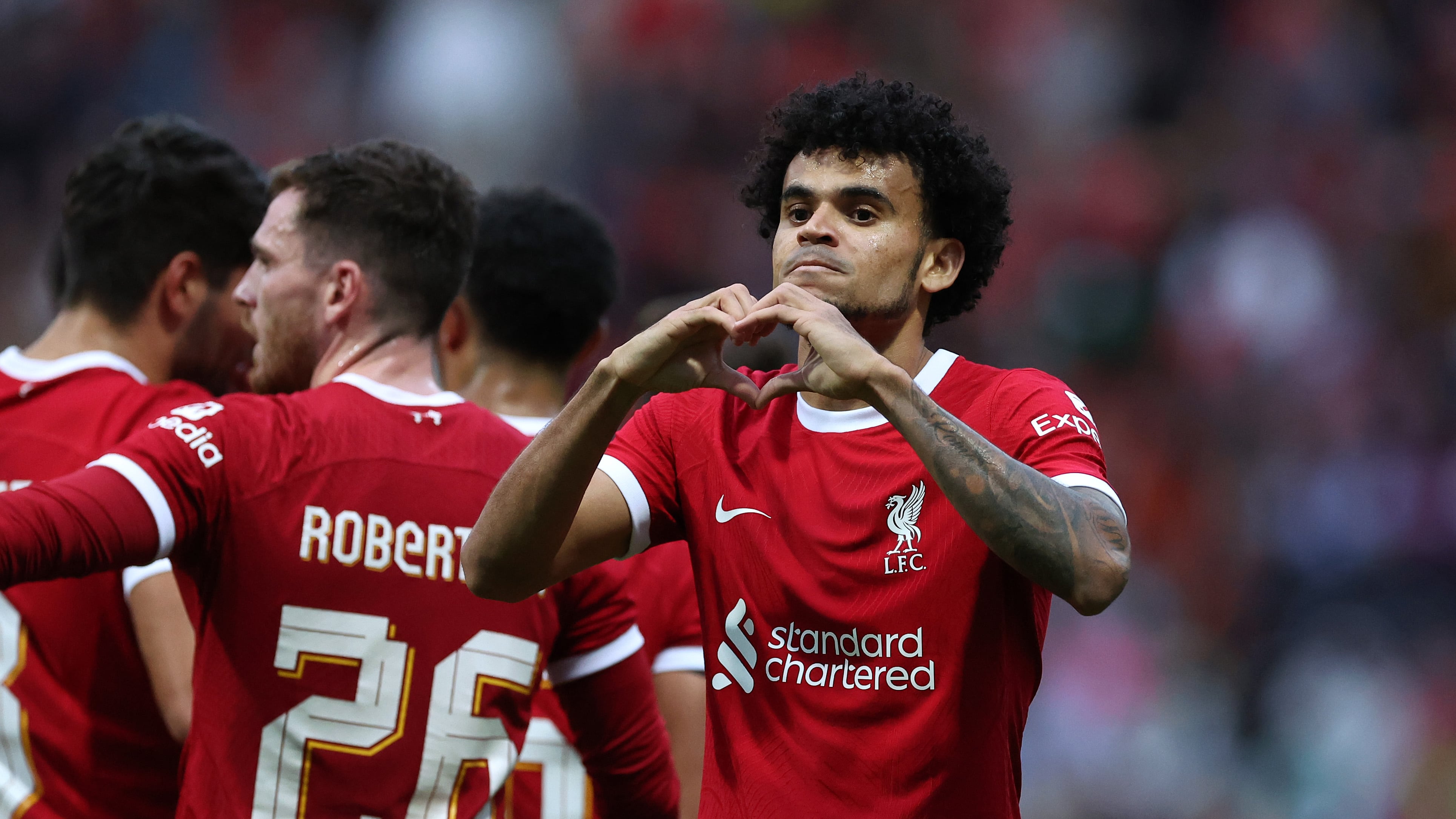 Luis Díaz se metió sexto en importante escalafón del Liverpool