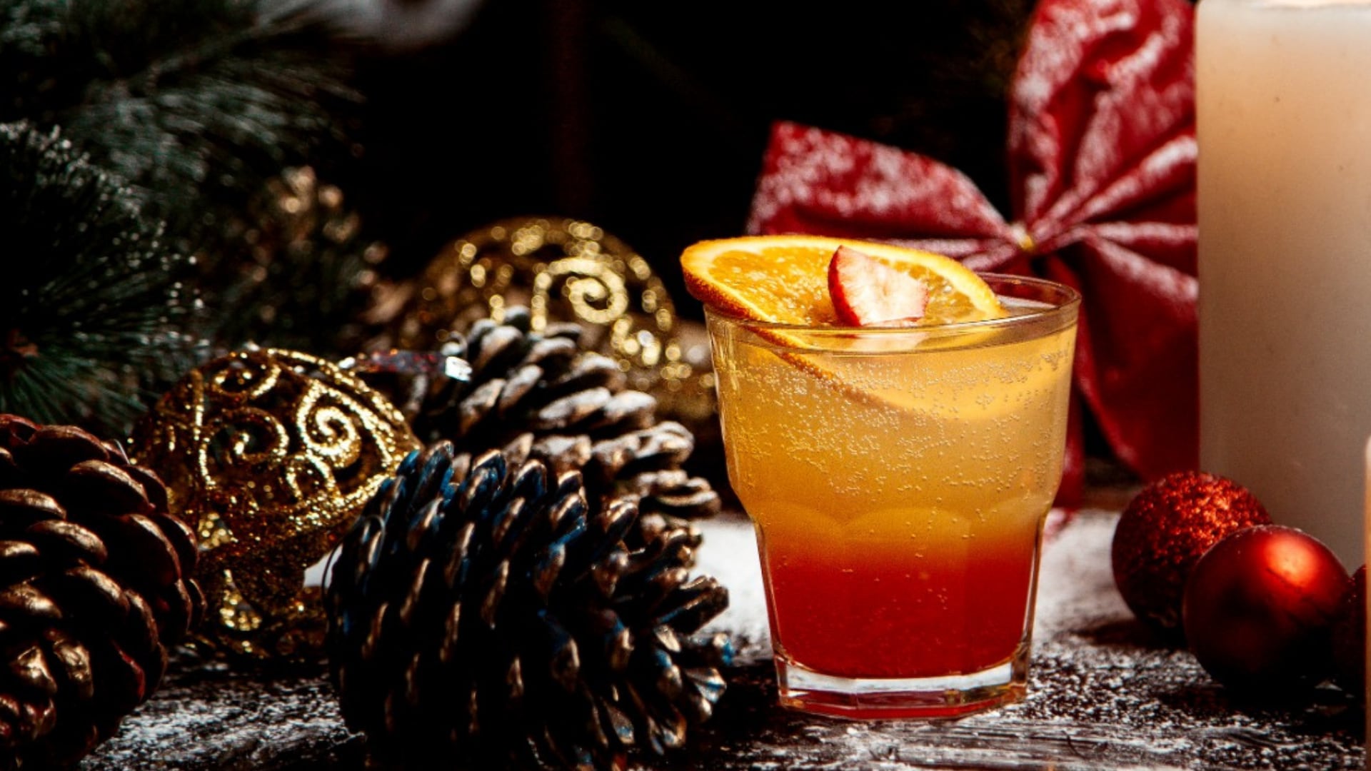 Recetas de cocteles para Navidad