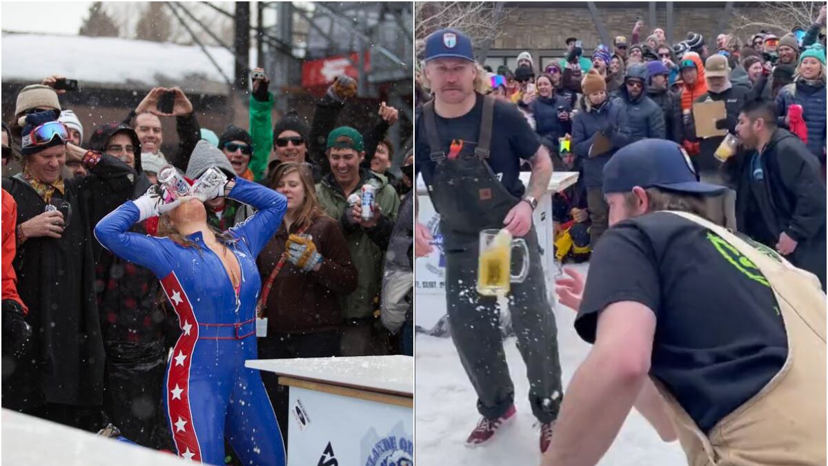 Gelande Quaffing: el mejor deporte del mundo con borrachera incluida