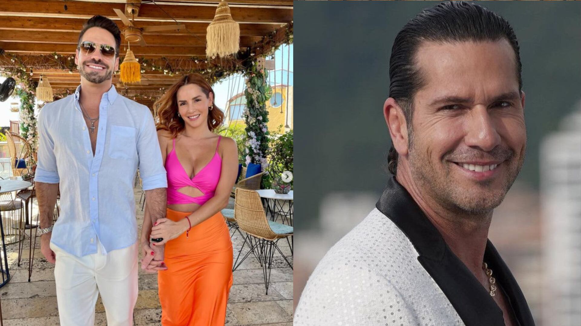Carmen Villalobos y Gregorio Pernía se reencontraron y aseguran que para una prueba de embarazo