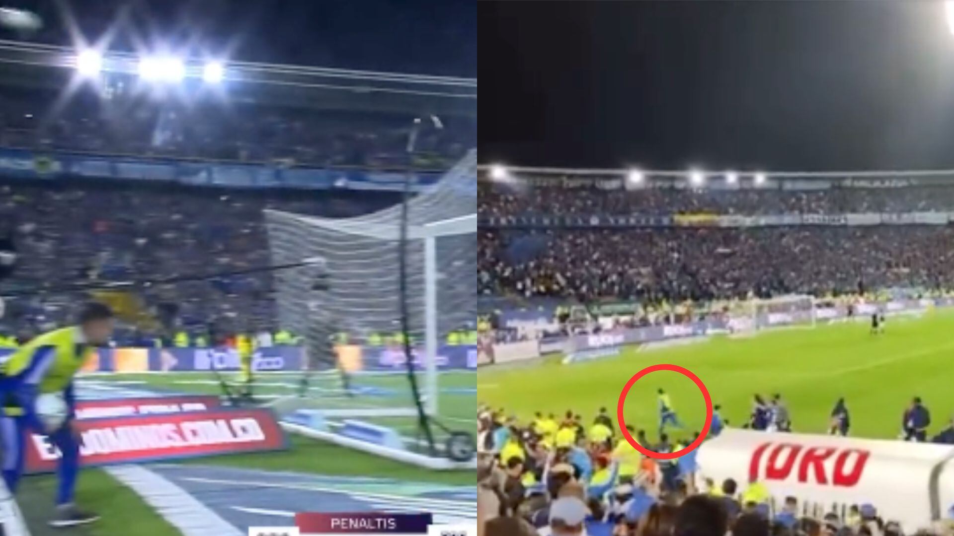 Recogebolas de Millonarios habría sido fundamental en los penaltis de la final ante Nacional.