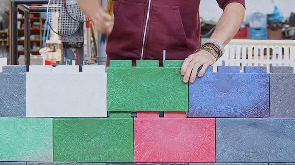 Los ladrillos son el principal material de construcción que se puede fabricar en base a residuos reciclados