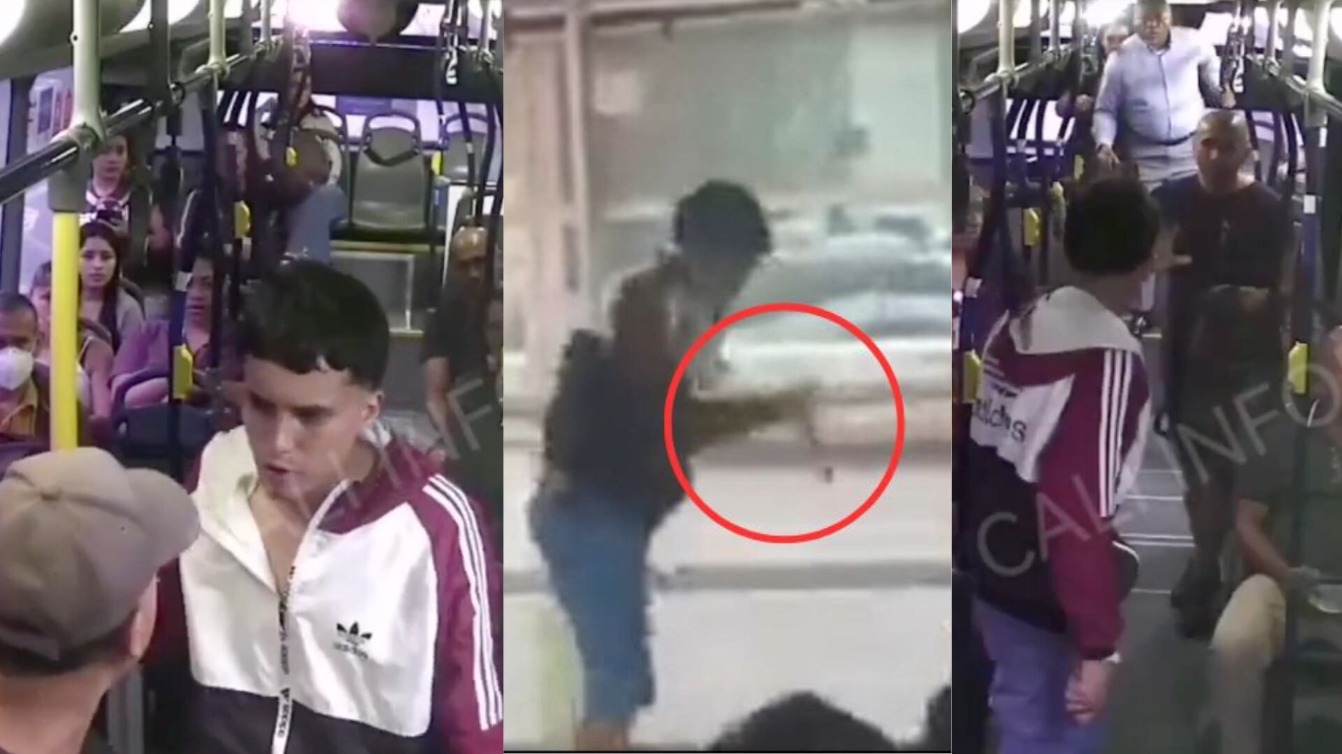 Se conoció video donde muestra la discusión previa en que delincuente apuñaló a hombre en el MÍO