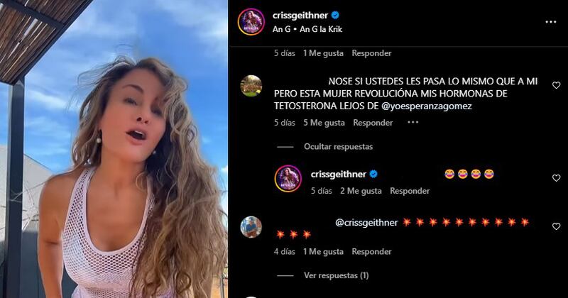 De nuevo con un audio viral la actriz y cantante Aura Cristina Geithner ha hecho una publicación que subió la temperatura.