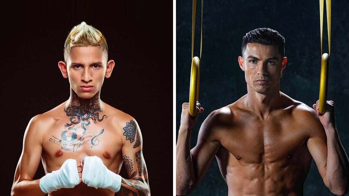 La peligrosa actividad que hace 'La Liendra' para parecerse a Cristiano Ronaldo