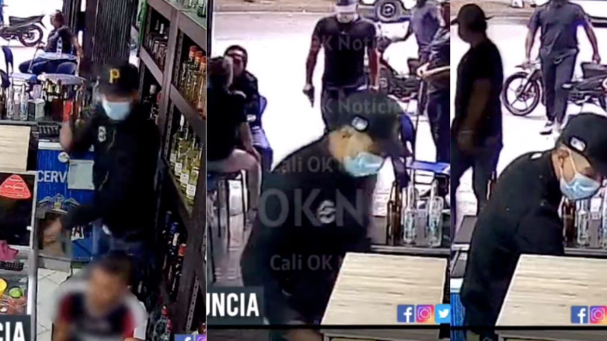 La inseguridad en Cali cada vez es peor, así se observó en los videos que denuncian en redes sociales.