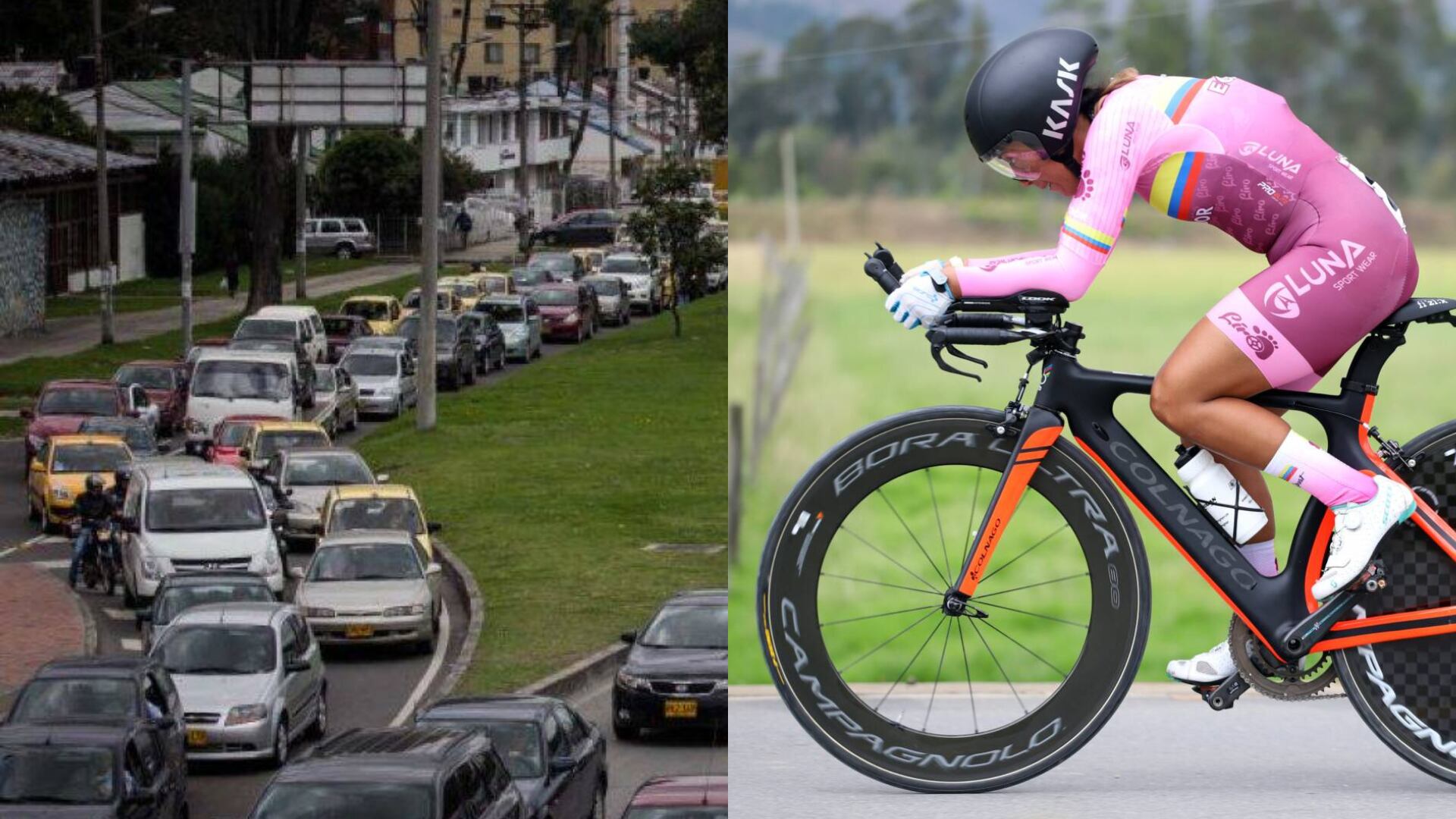 Tráfico y vuelta a Colombia - Fotos: Redes sociales