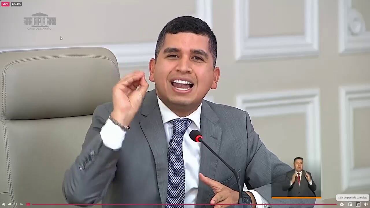 El exminVivienda Jonathan Malagón.