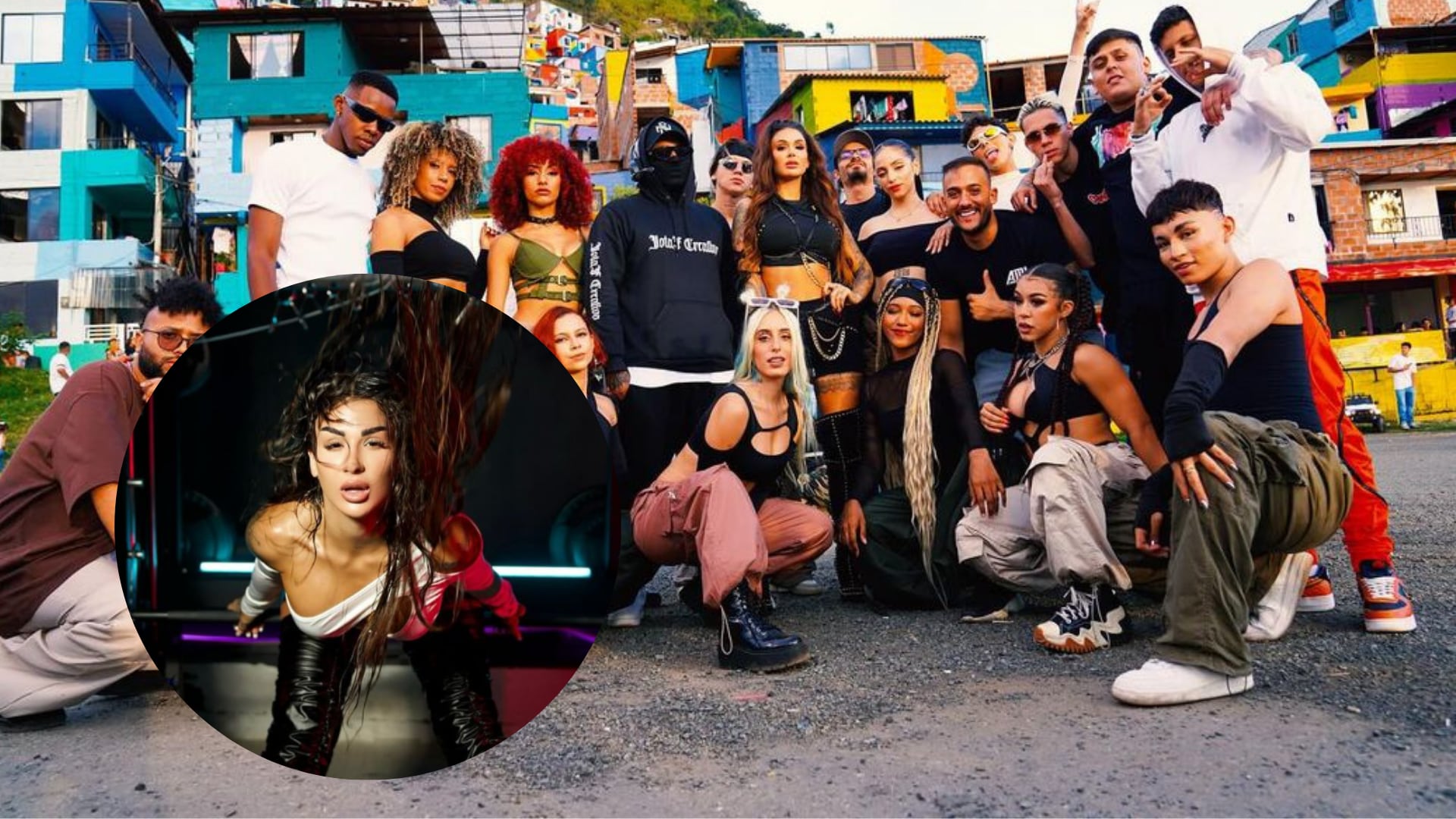 Actriz porno ahora canta reguetón y grabó video en Medellín