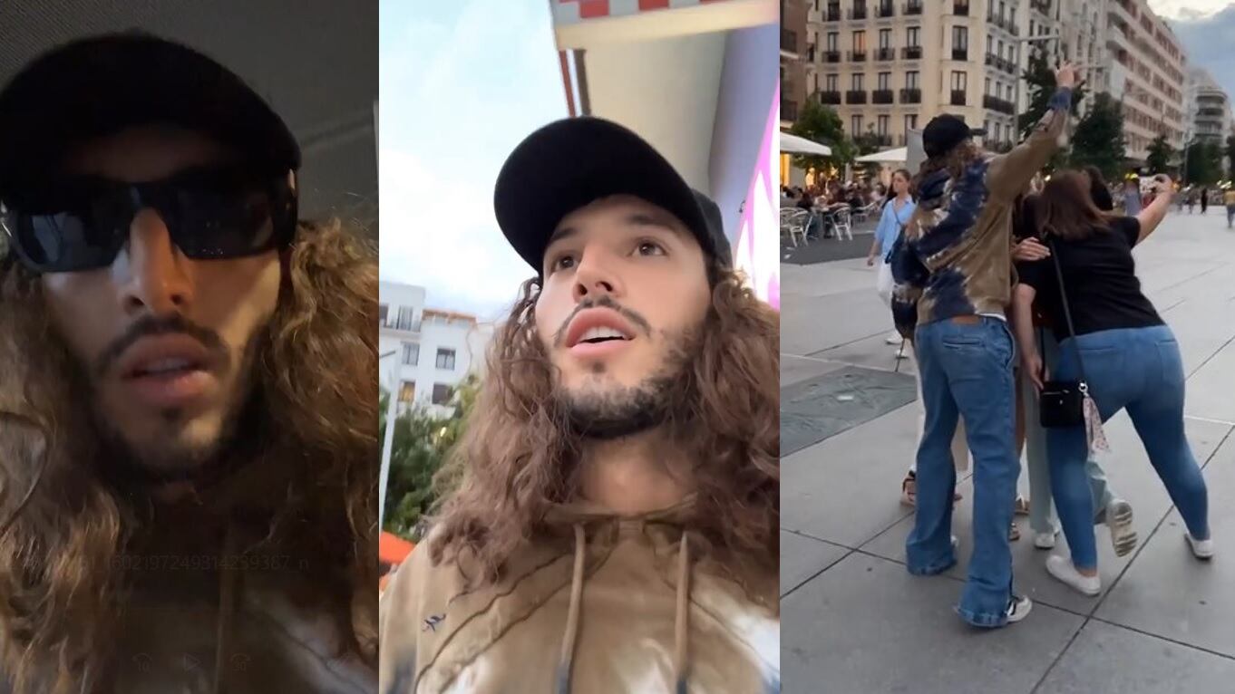 El cantante Sebastián Yatra no dejó pasar la oportunidad para estar las calles como uno más, pero el truco no le salió muy bien.