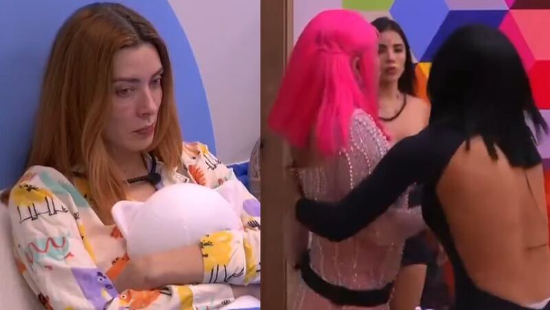 Yina Calderón quedó visiblemente afectada y dolida tras la manera en la que Norma Nivia se refirió a ella en el cine de ‘La casa de los famosos Colombia’.