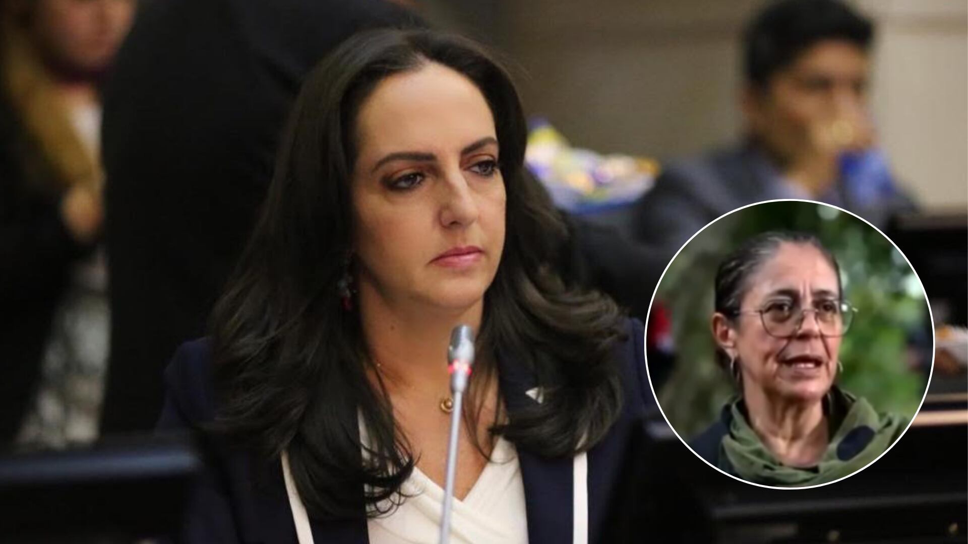 María Fernanda Cabal dice que ELN reconoció que ayudó en la campaña de Petro