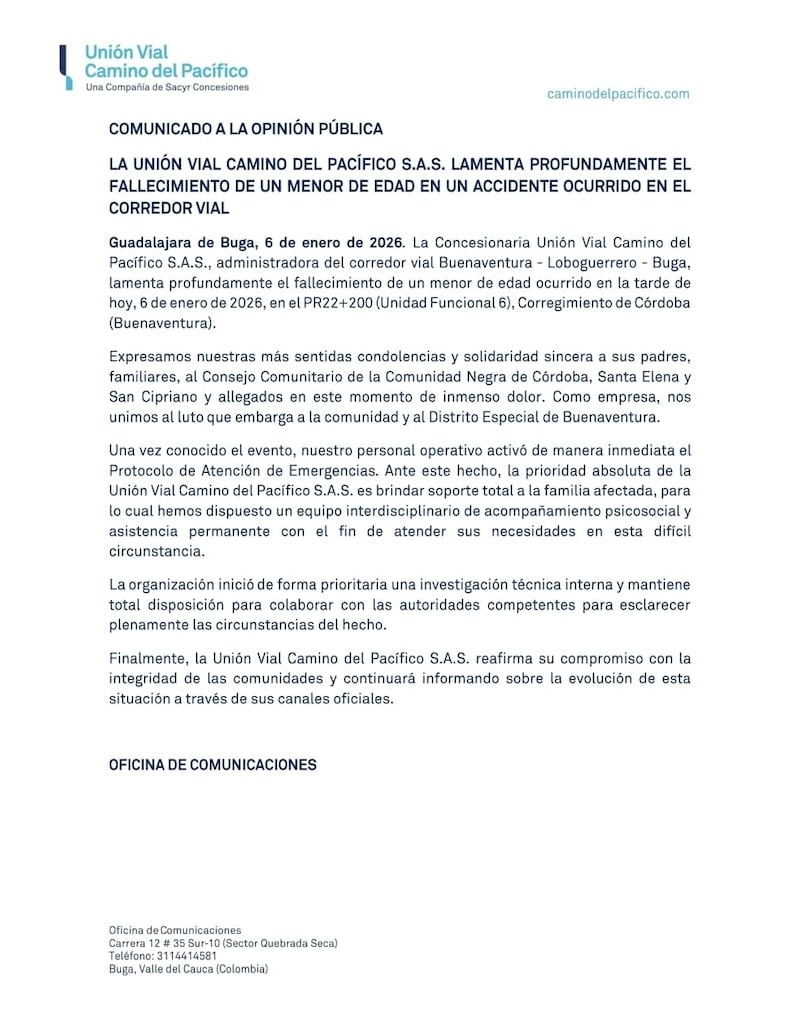 Camino del Pacífico