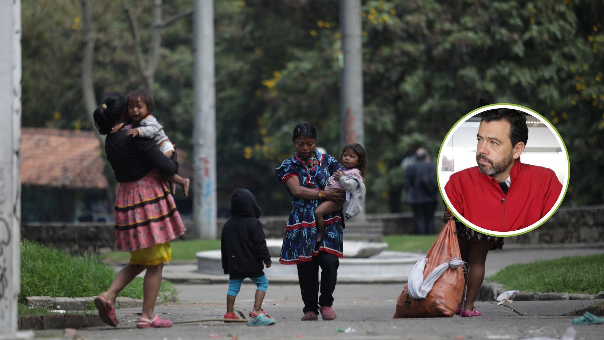 La Alcaldía de Bogotá demandaría a la comunidad Emberá por reclutamiento de menores de 14 años