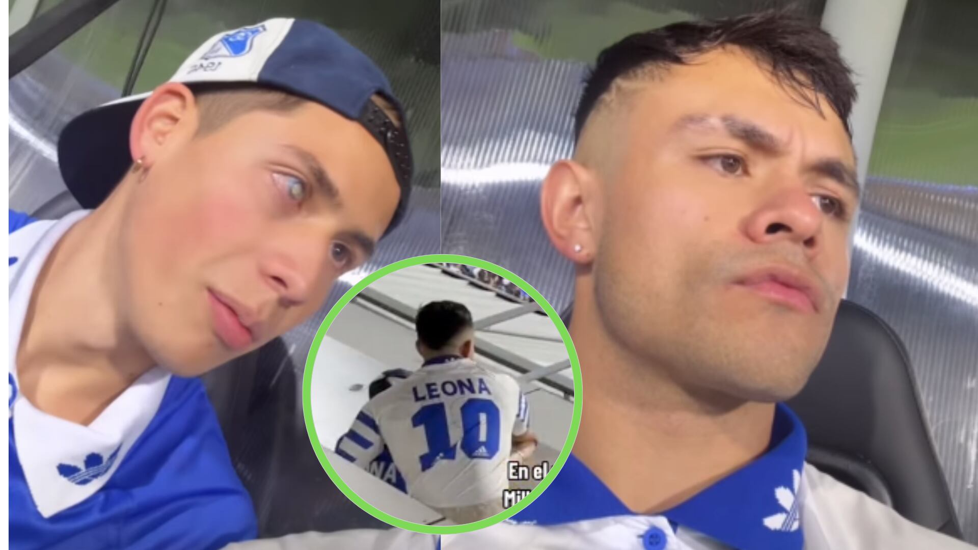 Culotauro protagonizó emotivo momento en el Millonarios Fortaleza con su amigo ‘El ciego’