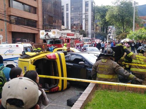 Dramático accidente en Unilago por imprudencia dejó cuatro heridos