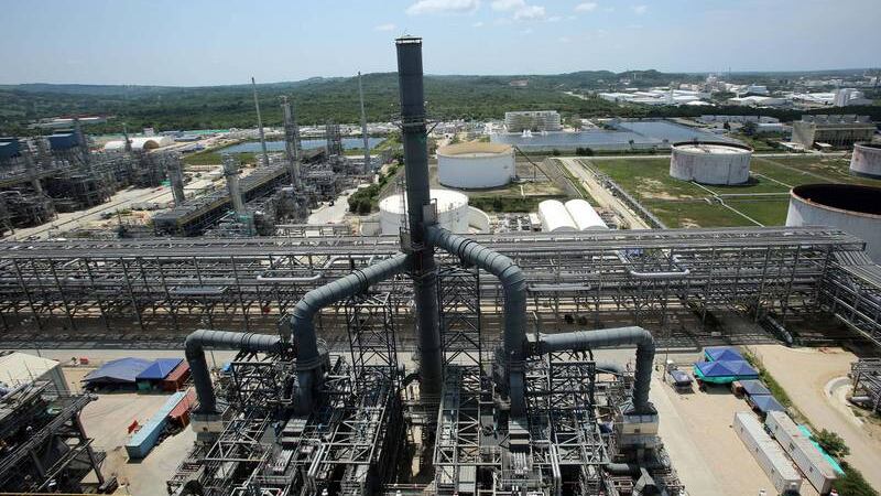 Refinería Reficar en Cartagena.