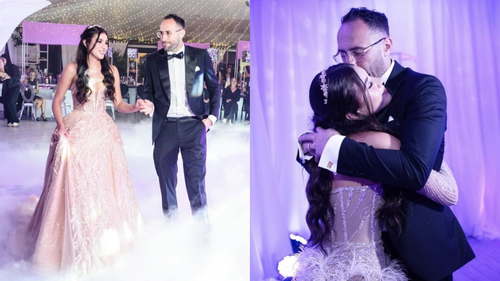 David Ospina y su hija, Dulce