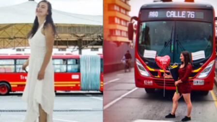 Yeline Patiño dio detalles sobre su primer beso con su novio Transmilenio