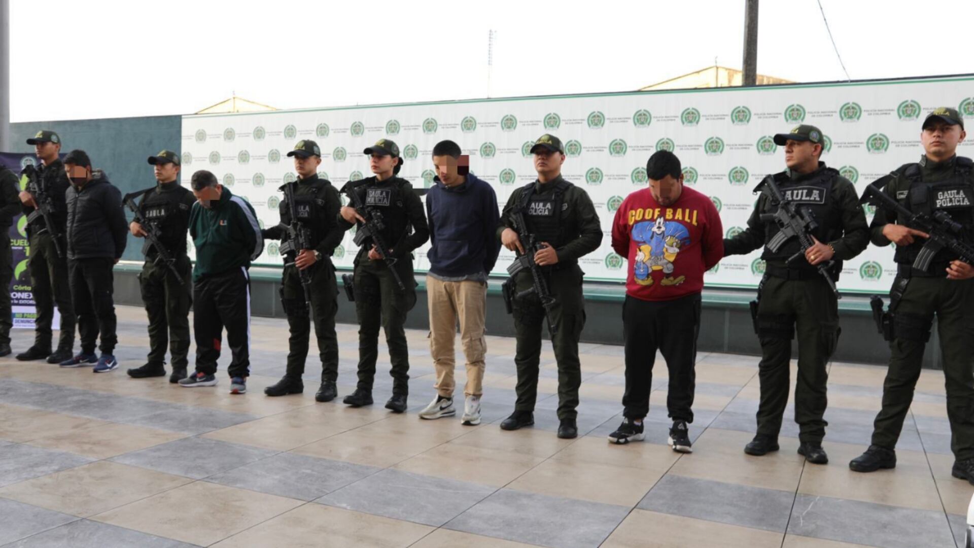 Cayó red delincuencial dedicada al paseo millonario en Bogotá.