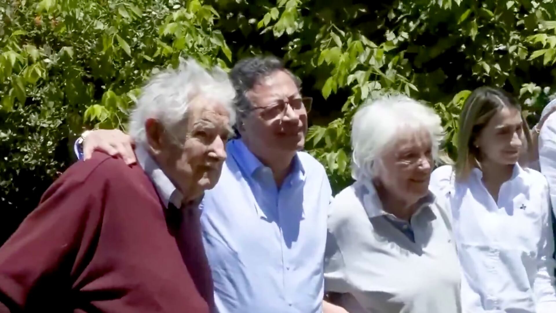 Petro y Pepe Mujica.