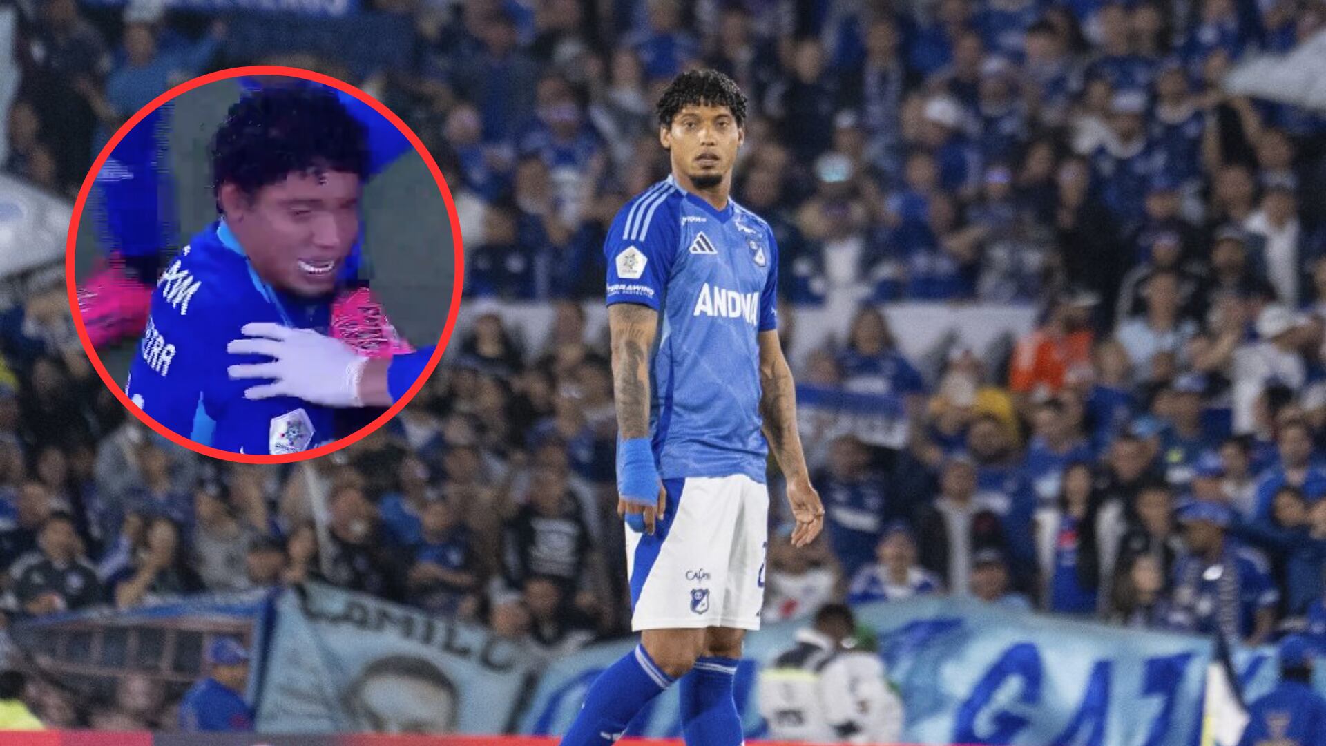 Millonarios confirmó la terrible lesión que sufrió Juan Carlos Pereira: Salió desconsolado del partido