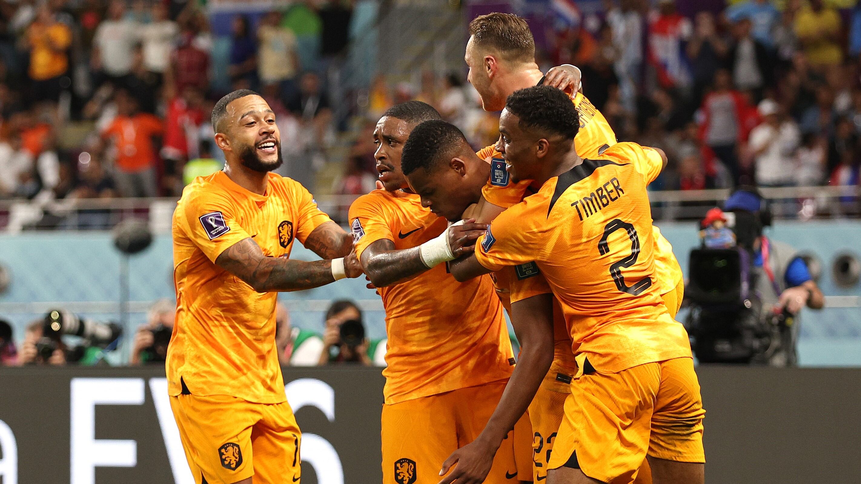 Países Bajos, clasificado a cuartos de final de Qatar 2022