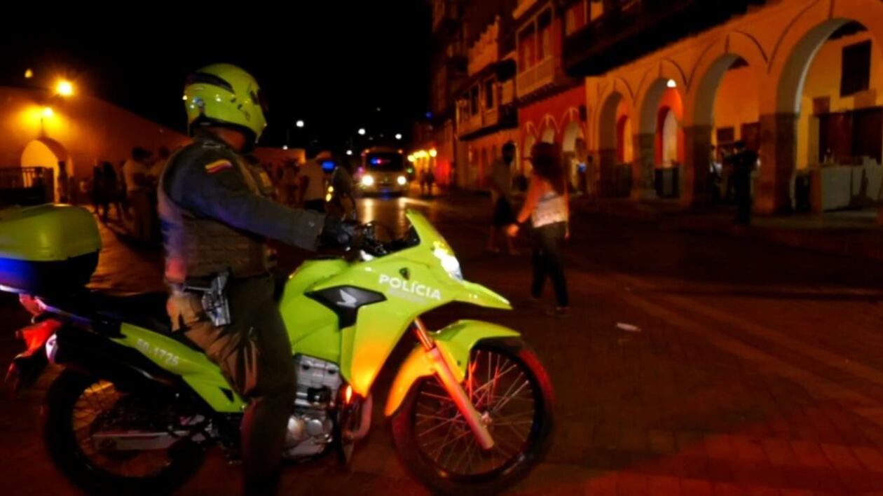 Balacera en Centro Histórico de Cartagena.