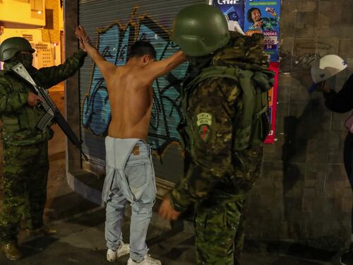 Detenidos en Ecuador superan las 1.500 personas tras seis días de “conflicto armado interno” y 158 fueron recluidos por “presunto terrorismo”