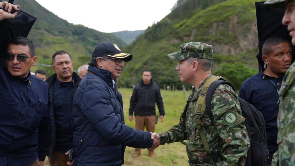 Petro en Quetame dijo cuándo abrirán Vía al Llano