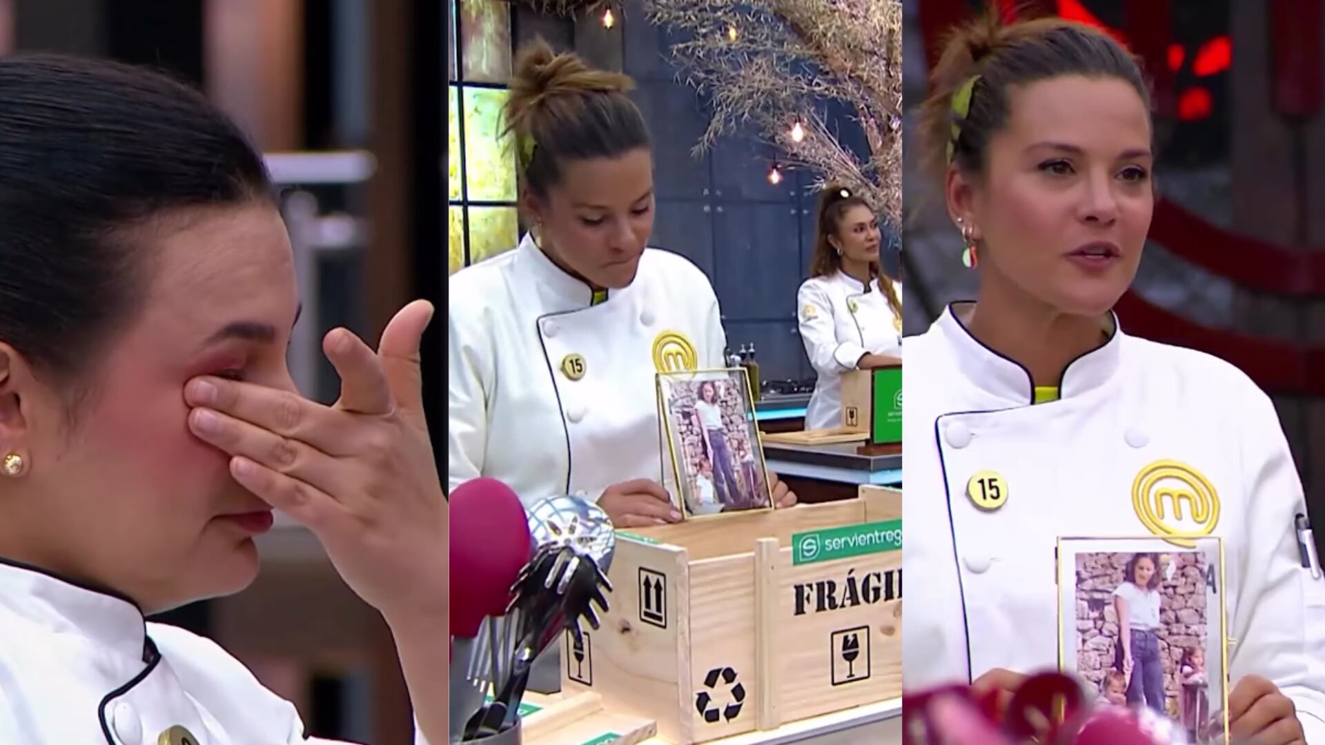 Nela y su mamá MasterChef Celebrity Colombia