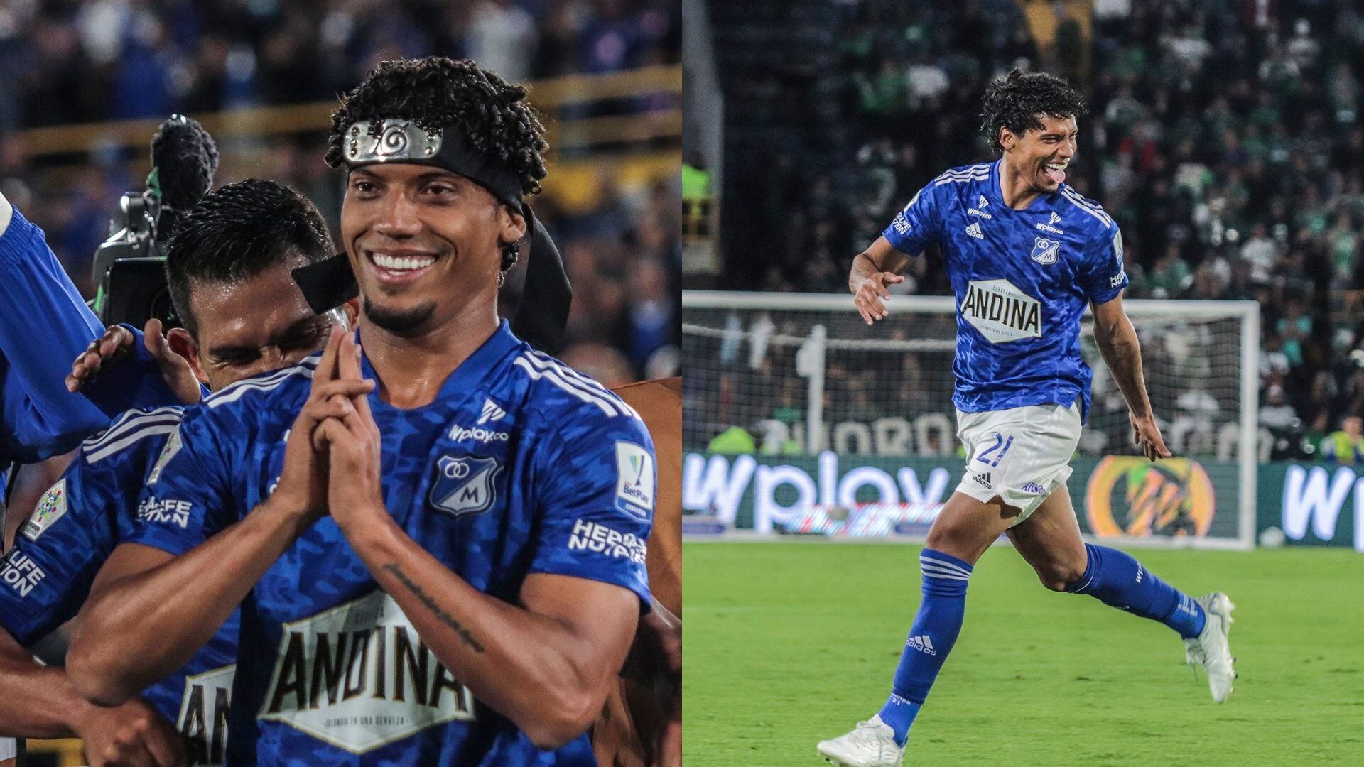 Juan Carlos Pereira celebró con un gesto de una reconocida serie animada japonesa.