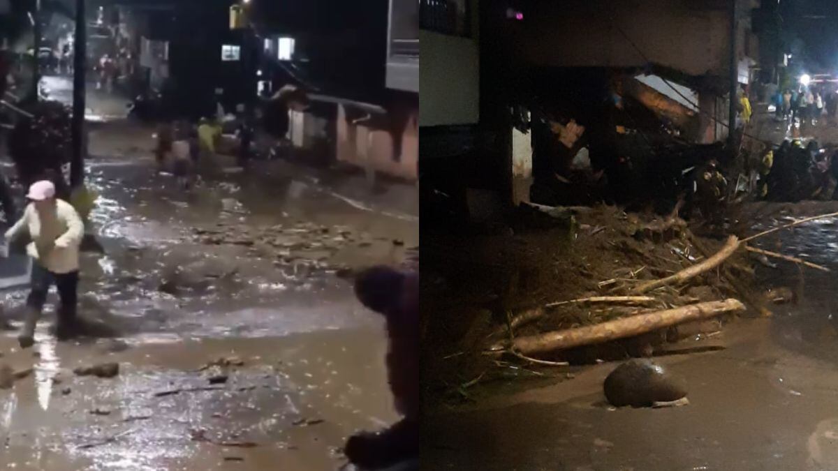 Doña Margarita es una adulta mayor que se perdió por la avalancha en Venecia, Antioquia.