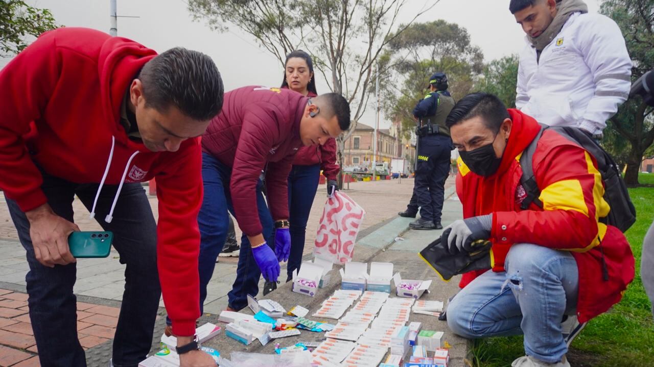 Incautaciones medicamentos Bogotá
