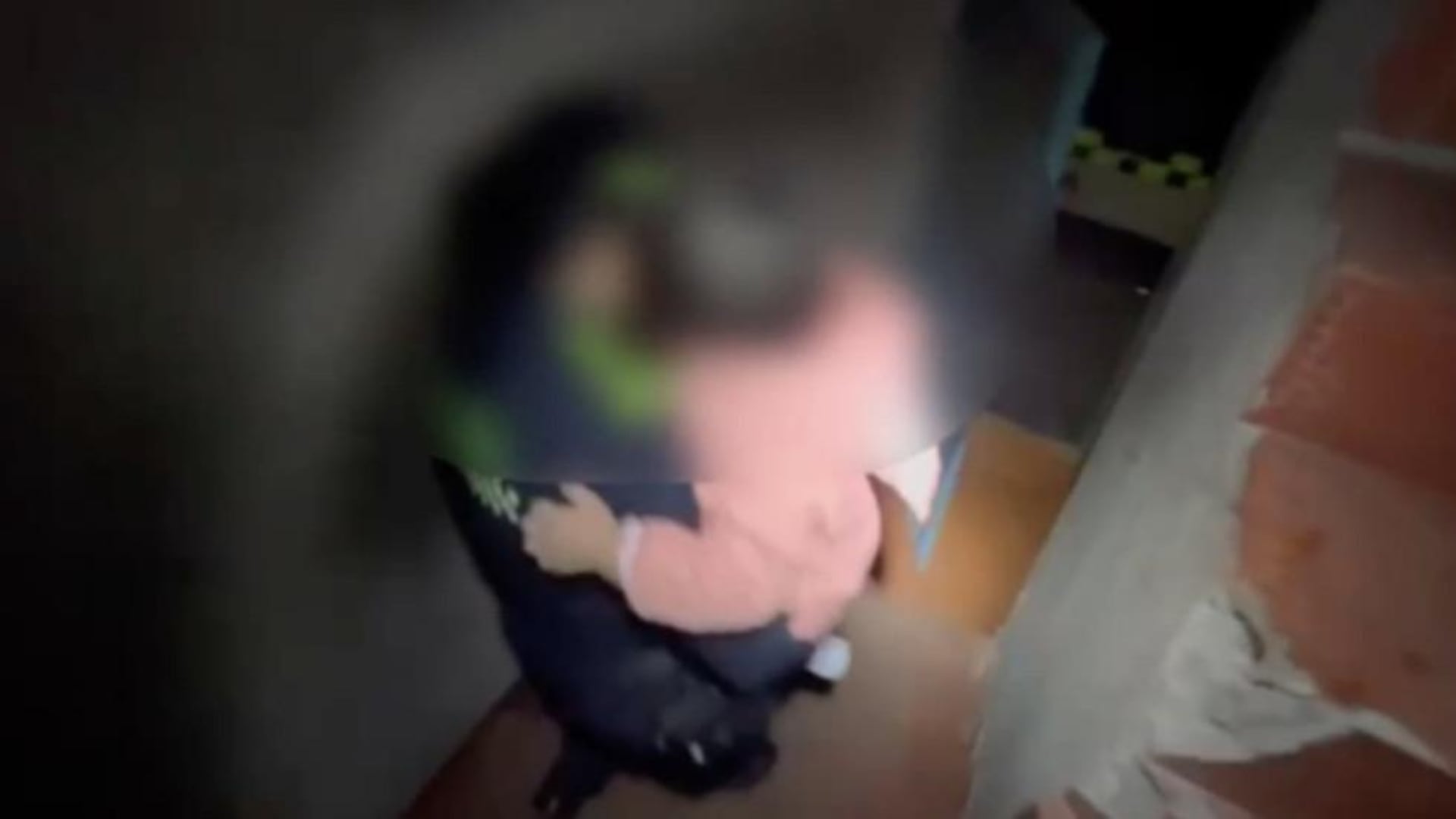 Policía rescató a una niña de 3 años en Usaquén.