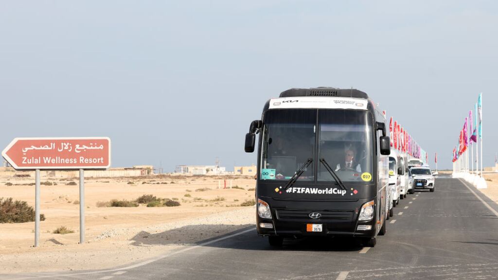 Se estrelló el bus de Suiza que los llevaba al estadio para enfrentar a Brasil