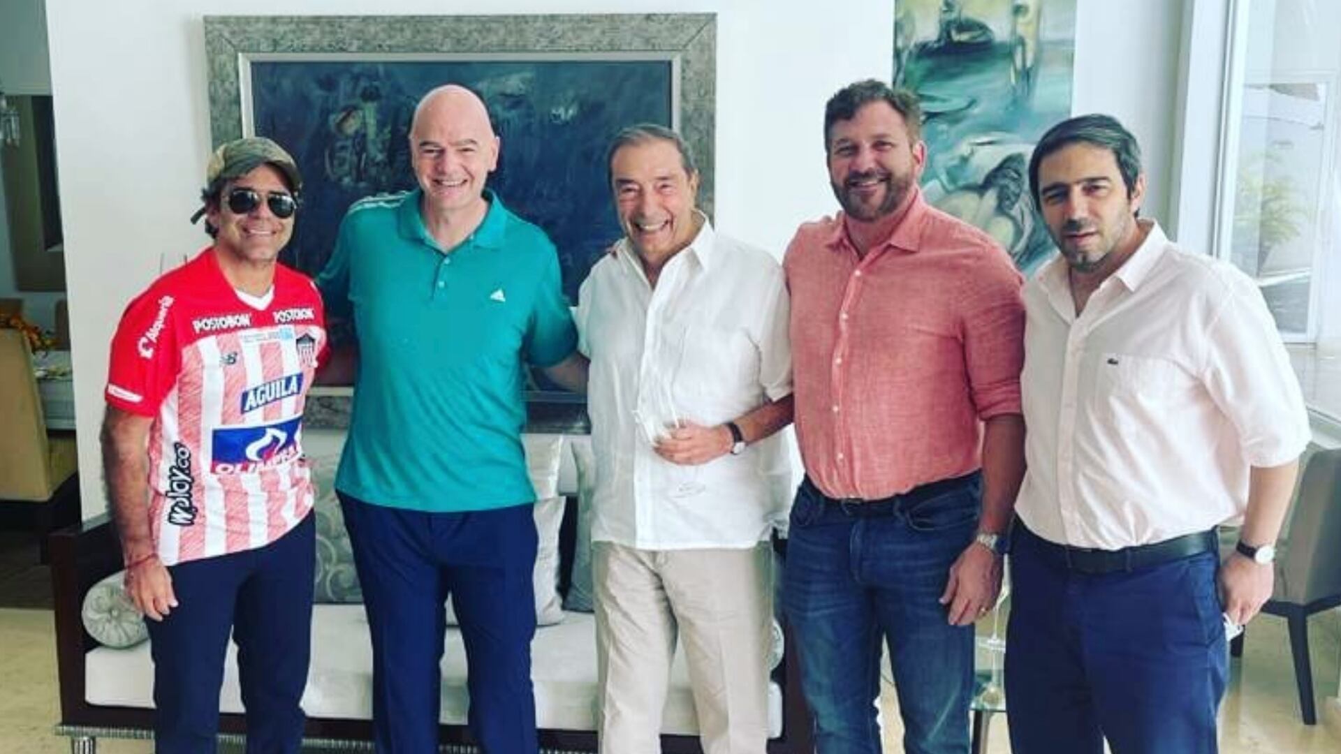 Mensajes de la familia Char sobre la no llegada de Juanfer Quintero