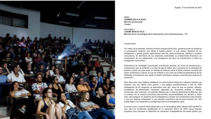 Trabajadores audiovisuales denuncian retrasos en pagos de convocatorias del Gobierno: “Reclamamos la necesidad de ser reconocidos”