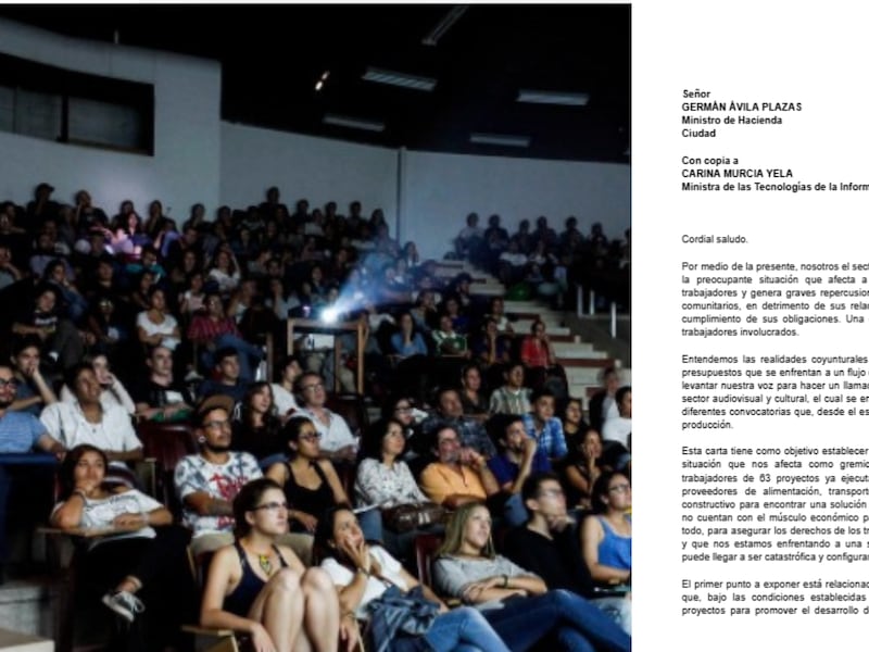 Trabajadores audiovisuales denuncian retrasos en pagos de convocatorias del Gobierno: “Reclamamos la necesidad de ser reconocidos”