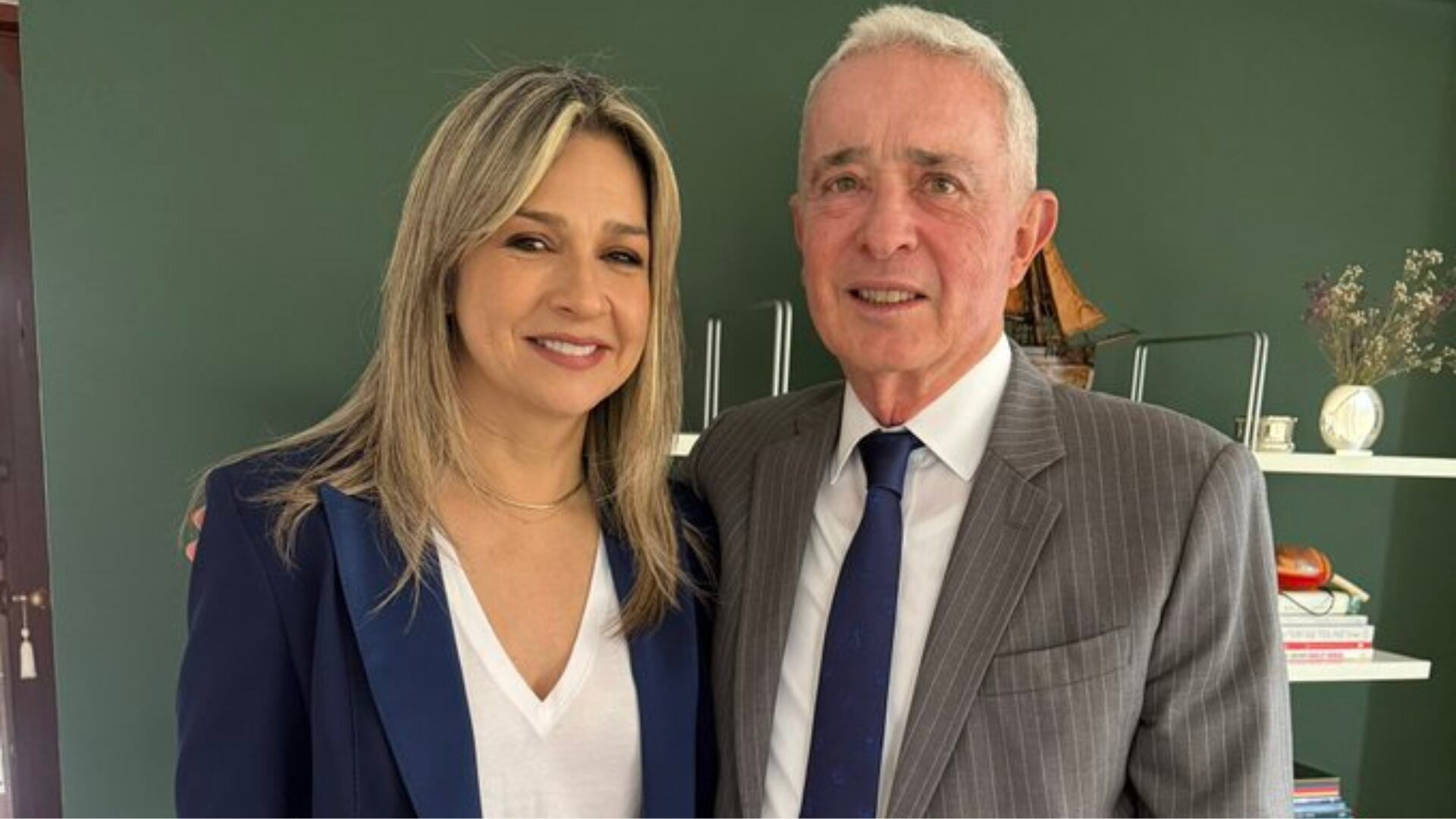 Vicky Dávila y el expresidente Uribe se reunieron para hablar de la campaña presidencial ¿Se viene alianza?