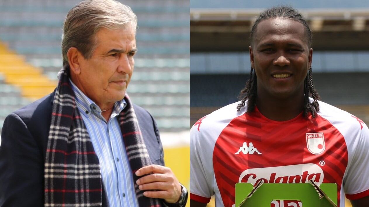 Jorge Luis Pinto y Hugo Rodallega
