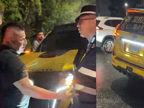 Indignación por procedimiento de tránsito en el que detuvieron camioneta de influencer bogotano en Medellín: “usted es un celador”