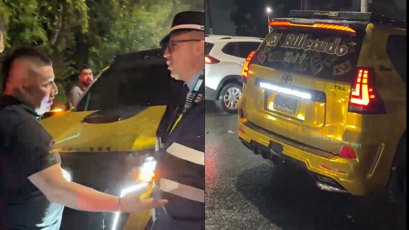 Indignación por procedimiento de tránsito en el que detuvieron camioneta de influencer bogotano en Medellín: “usted es un celador”