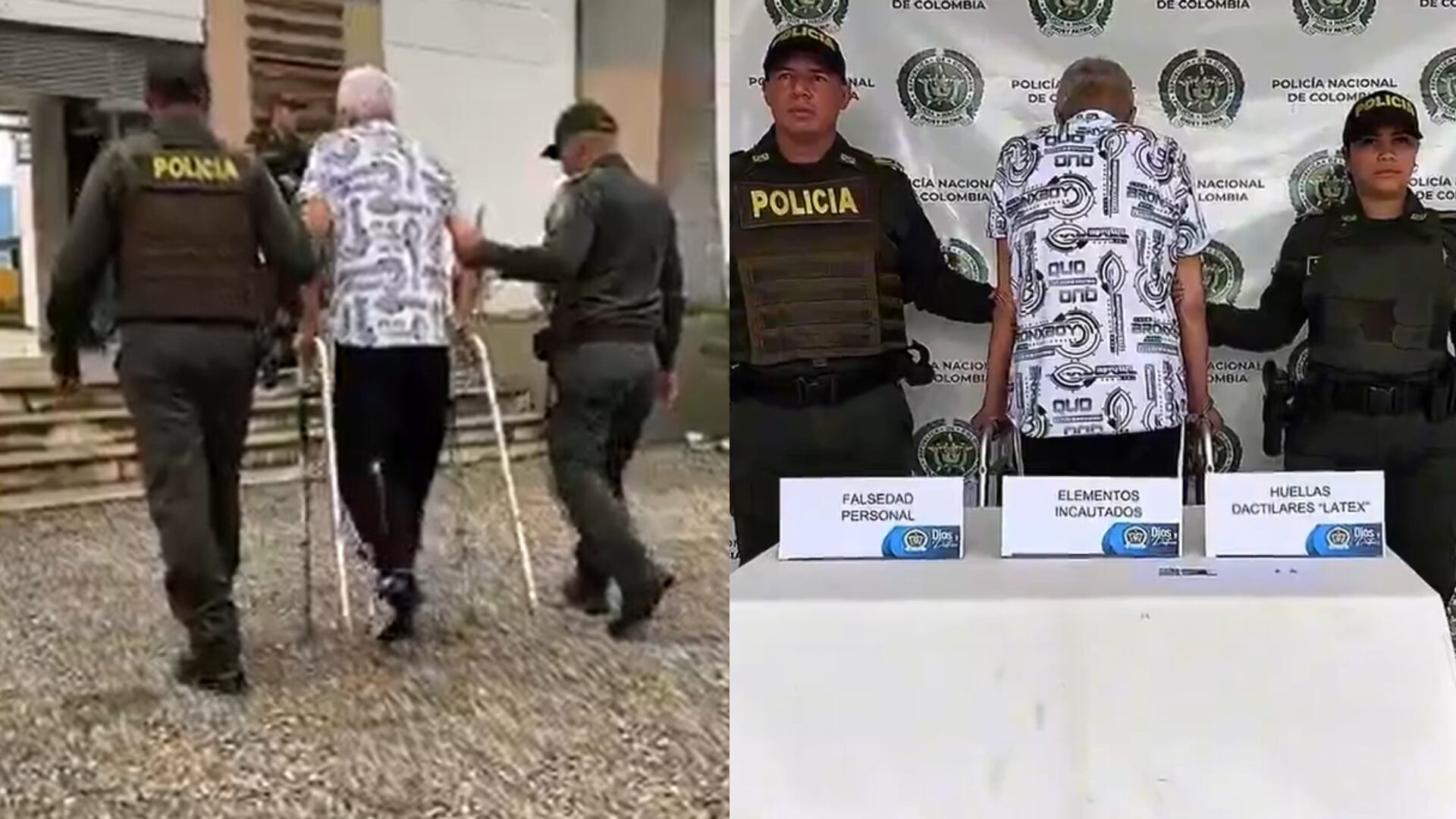 Captura de hombre de 69 años de edad, señalado de suplantar identidad.