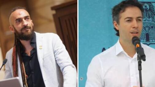 Daniel Carvalho y Daniel Quintero