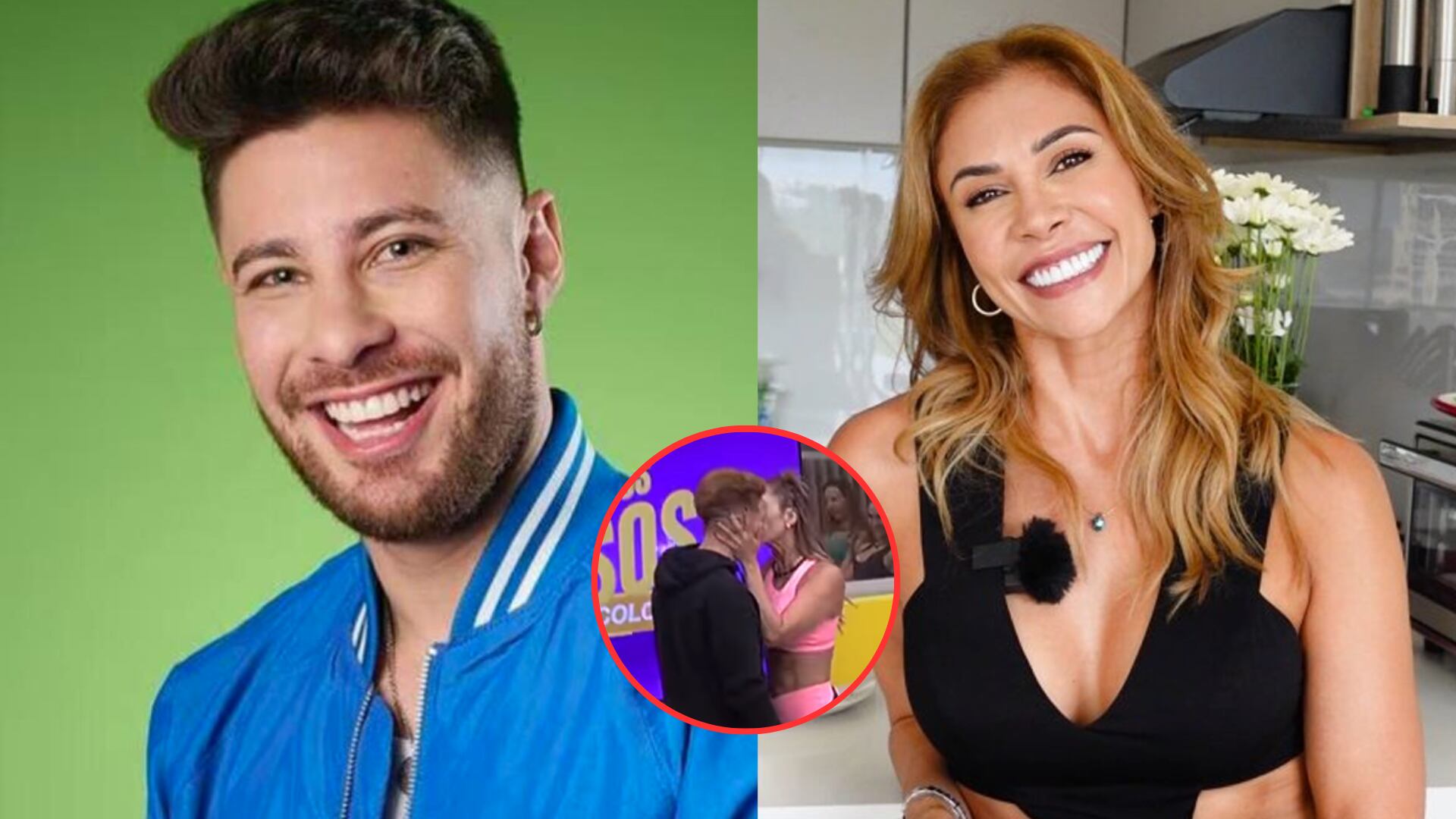 Martha Isabel Bolaños y Melfi fueron los protagonistas de apasionado beso en La casa de los famosos