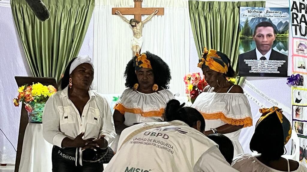 Primera entrega digna realizada en el Pacífico nariñense por la UBPD.