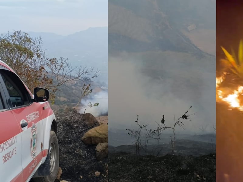 Tristes imágenes muestran incendios forestales activos en varios municipios de Cundinamarca