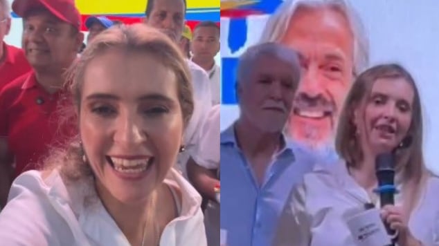 Foto Paloma Valencia promete “cazar como ratas” a bandas criminales durante cierre de campaña en Barranquilla.